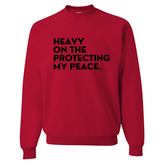 Heavy On The Protecting My Peace Top