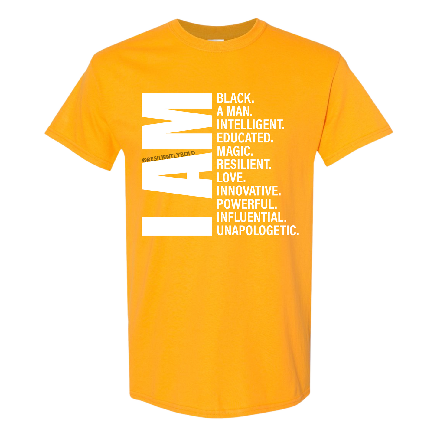 I Am Affirmation (Black Man) Top