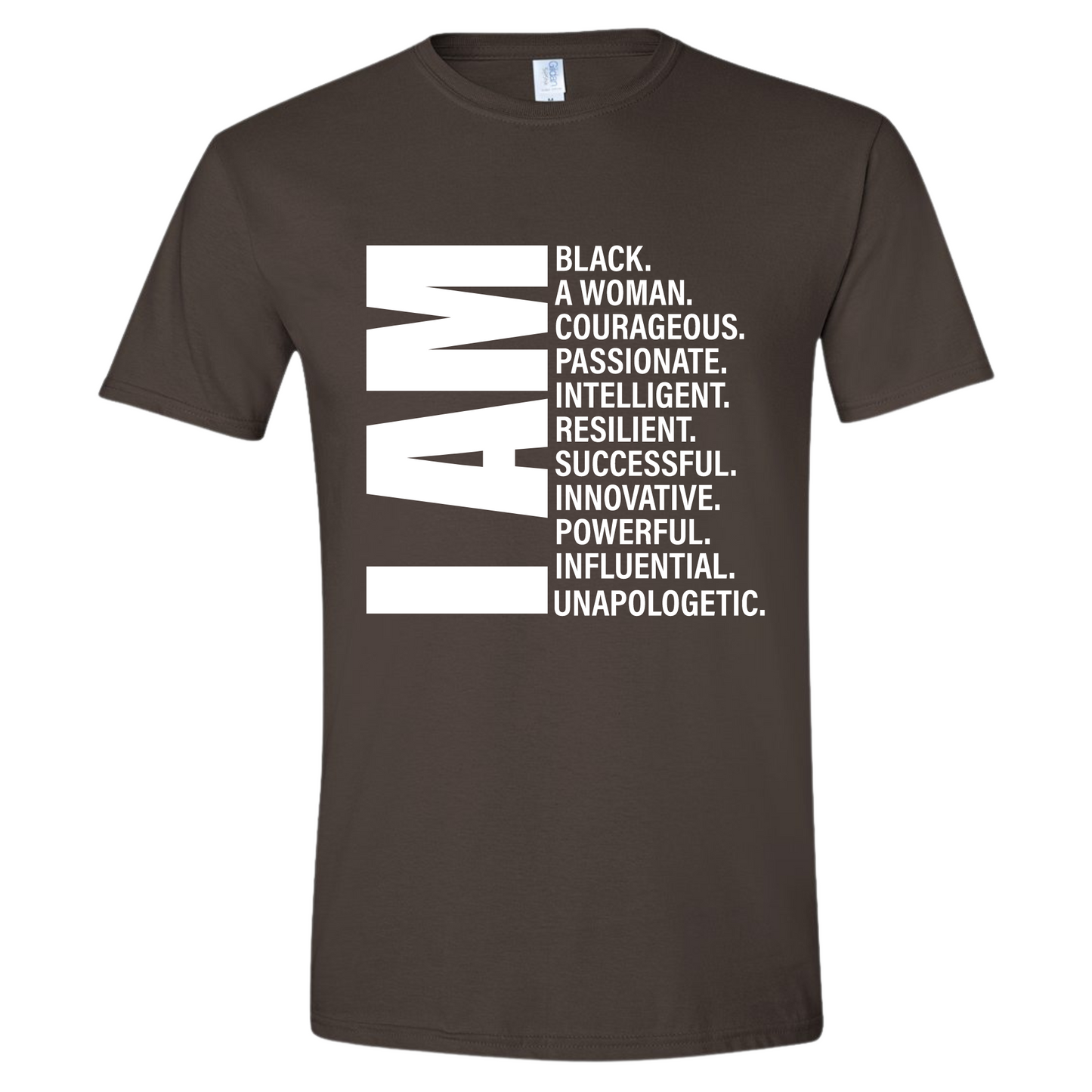 I Am Affirmation (Black Woman) Top