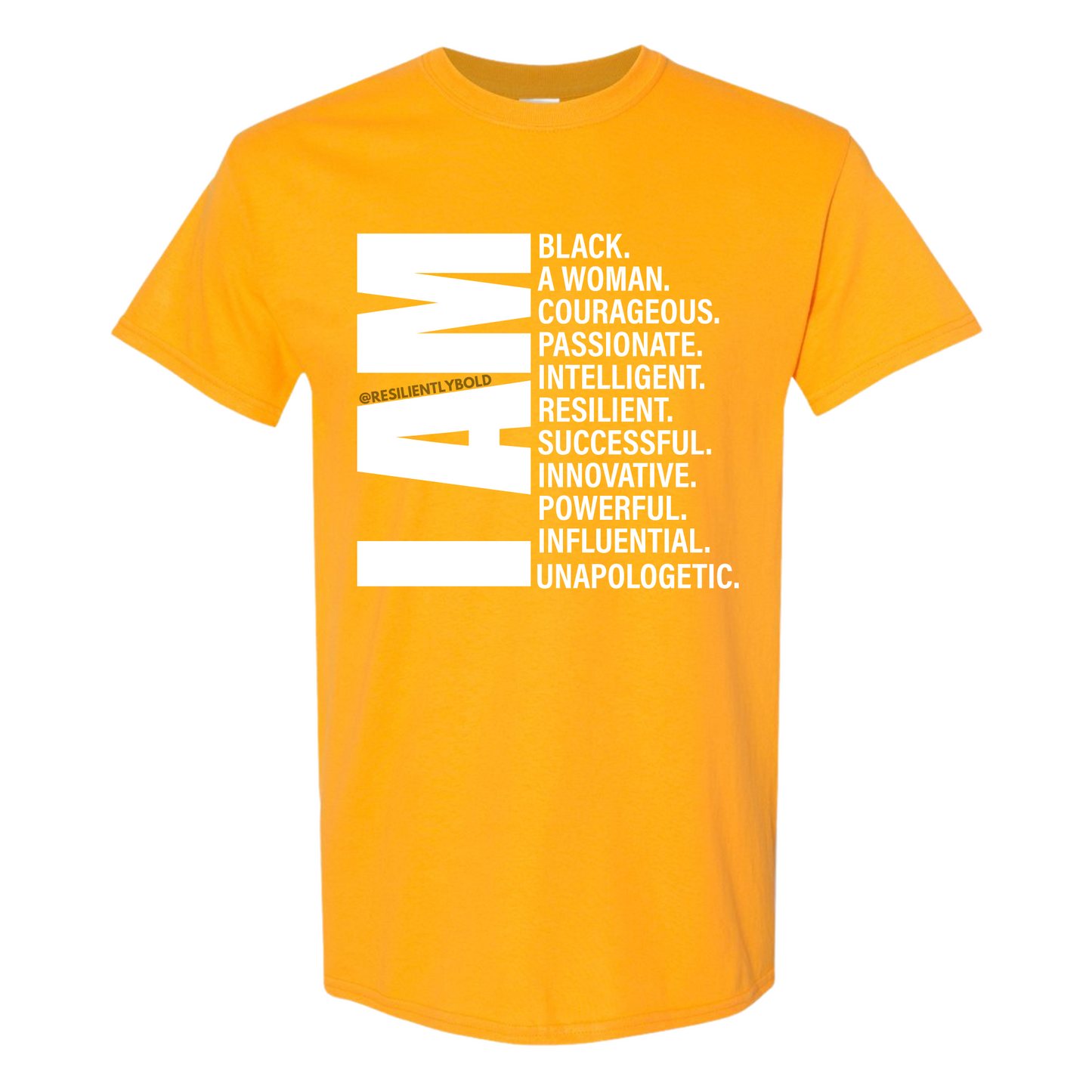 I Am Affirmation (Black Woman) Top