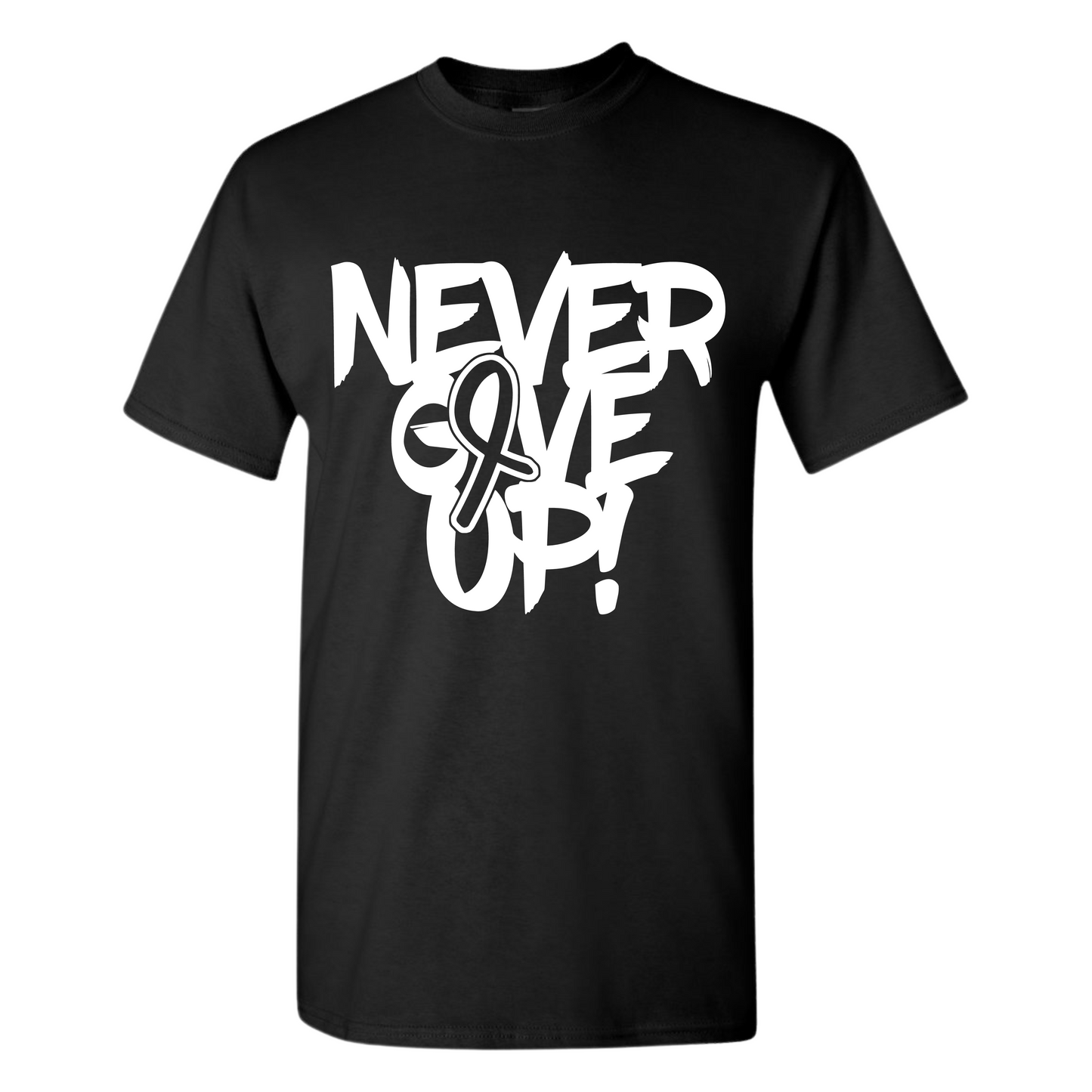 Never Give Up Awareness Ribbon Top