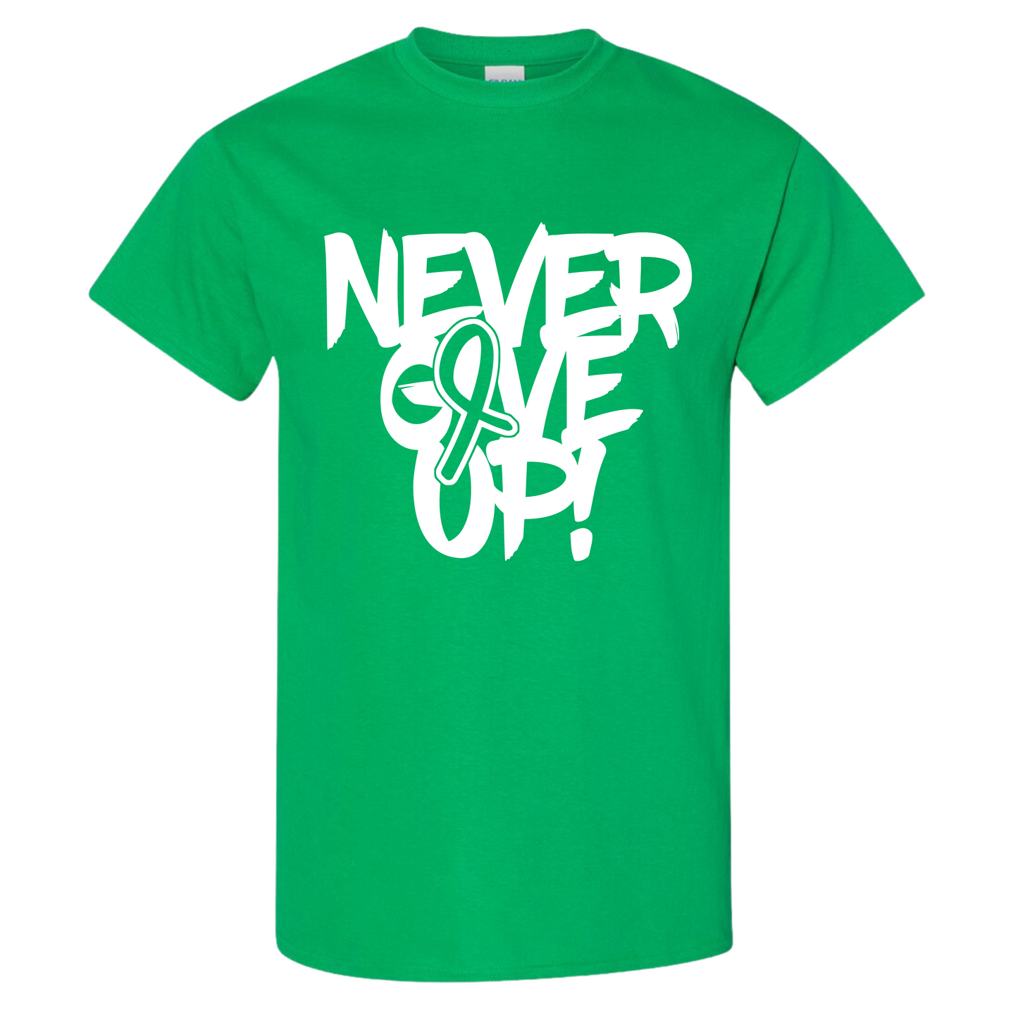 Never Give Up Awareness Ribbon Top