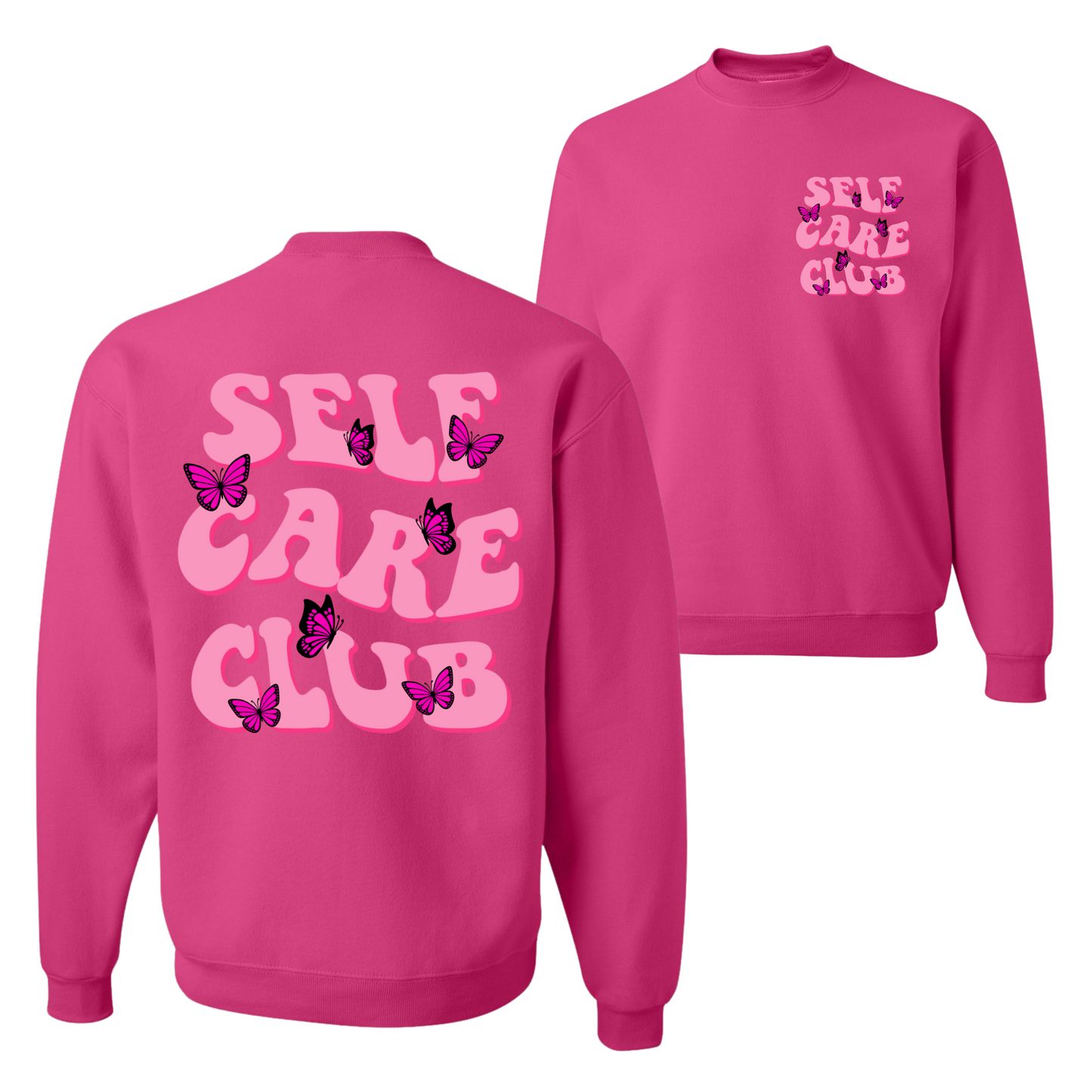 Self-Care Club (Pink) Top