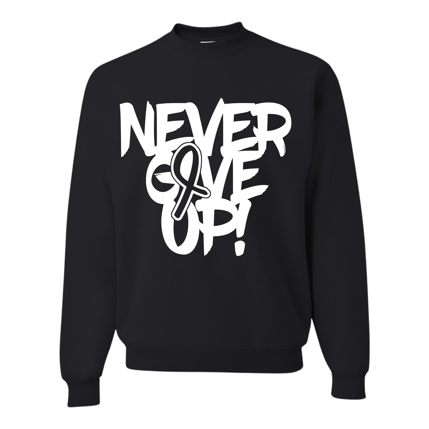 Never Give Up Awareness Ribbon Top