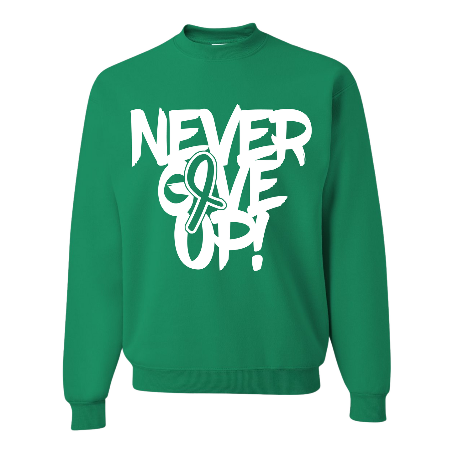 Never Give Up Awareness Ribbon Top