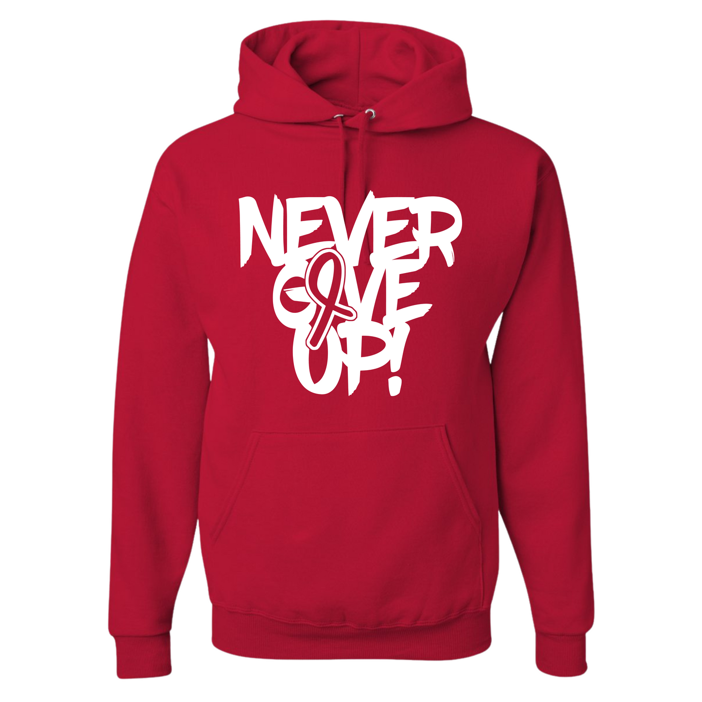 Never Give Up Awareness Ribbon Top