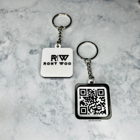 QR Code Keychain