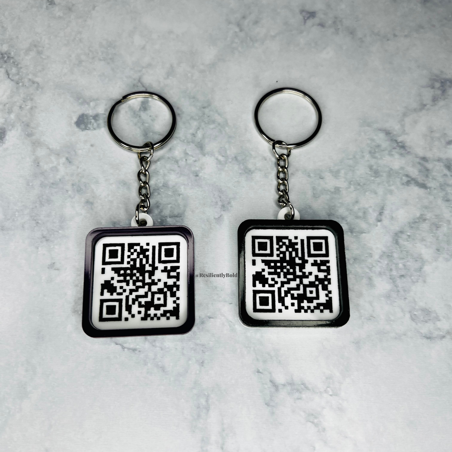 QR Code Keychain